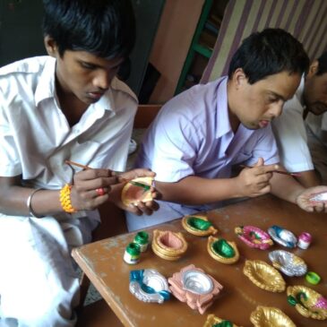 Preparations For Diwali – Festival Of Lights in Lebenshilfe